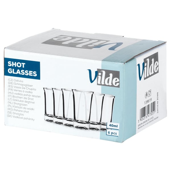 Pikkulasi vodkaan 40 ml 6 kpl
