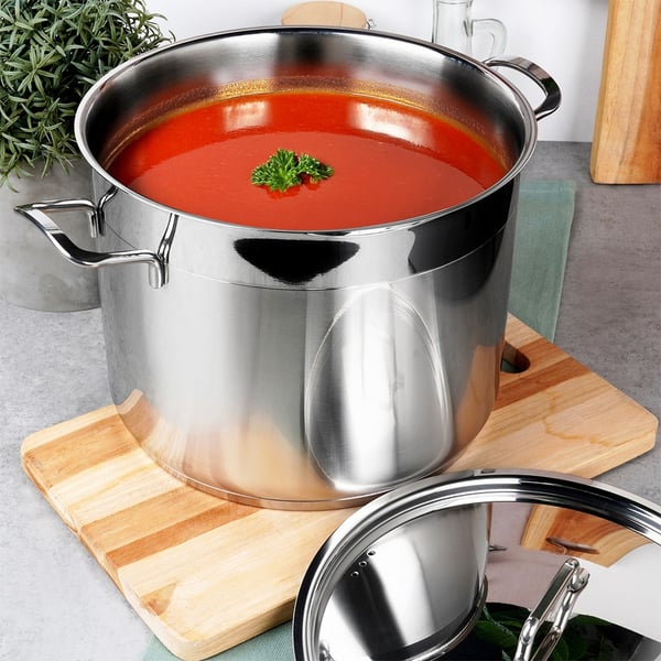 Teräskattila kannella ANETT 26 cm, 10 l