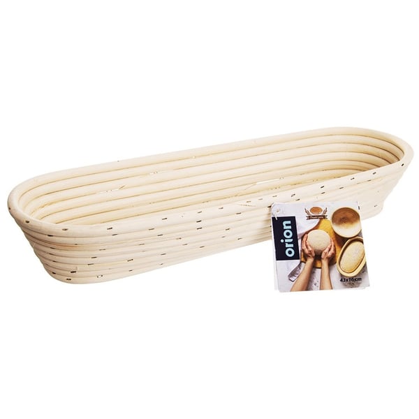 Rottinki-leivän kohotuskori 1,5 kg / 43x16x7 cm