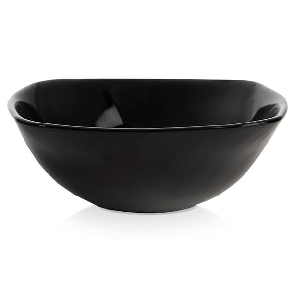 Lasi kuppi musta LUNA 15 cm, 450 ml