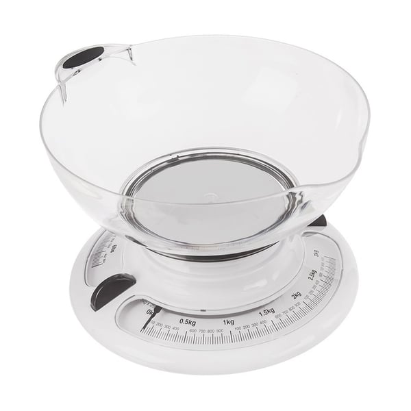Mekaaninen keittiövaaka kulholla 3 kg