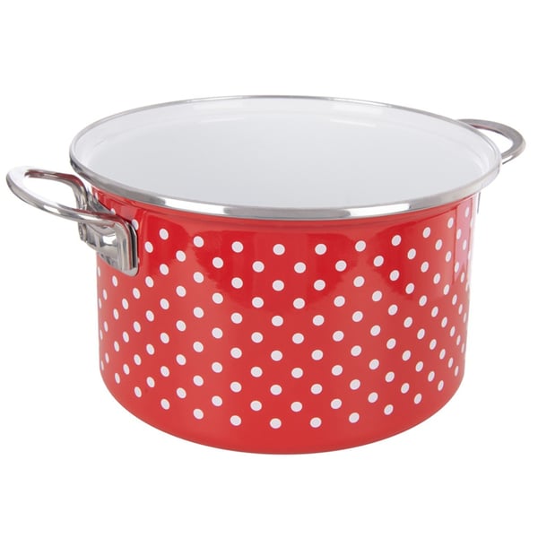TECKA emaljeret gryde 22 cm, 4 l