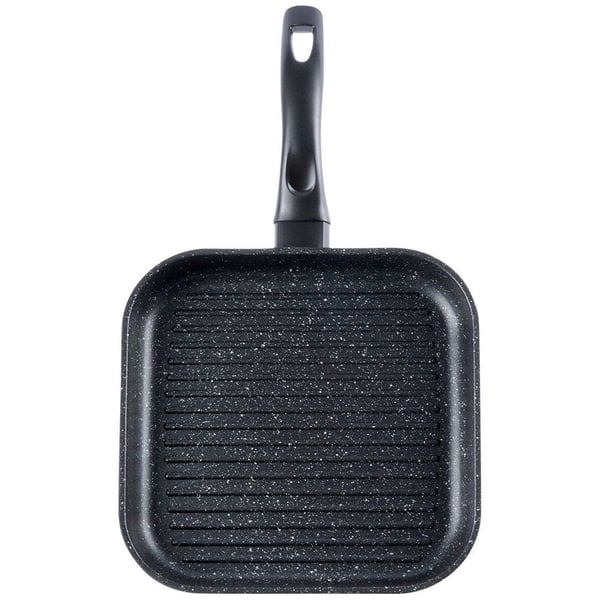 Grillpanna granit kvadratisk GRANDE 26x26 cm