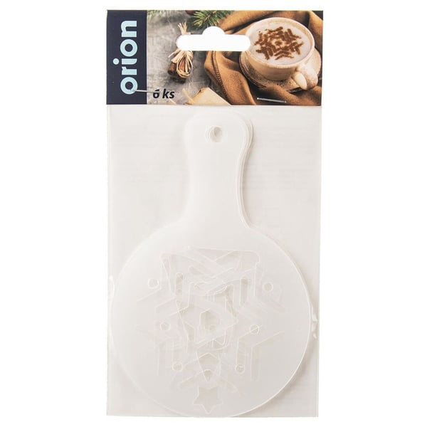 Kaffe- och dessertmallar 6 st