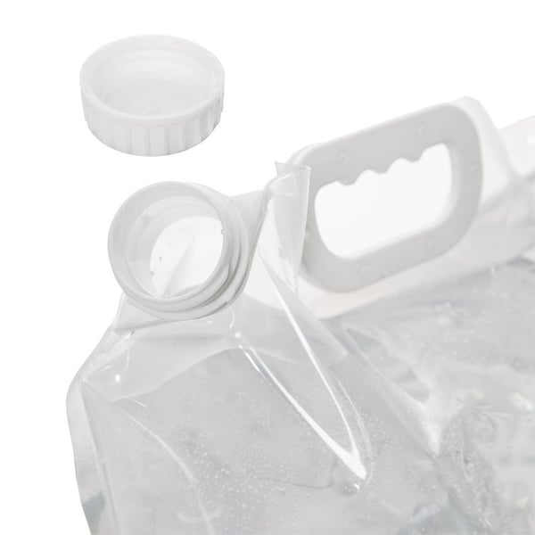 Foldbar vandbeholder med kran 4,8 liter