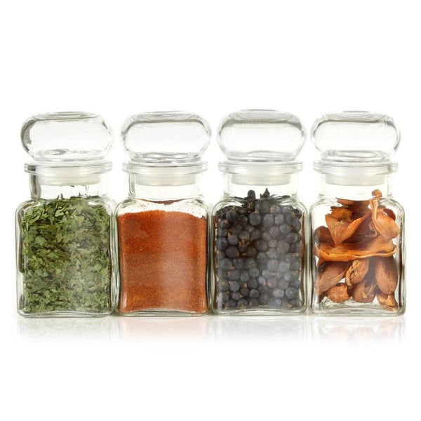 Glasbeholder til krydderier 150 ml