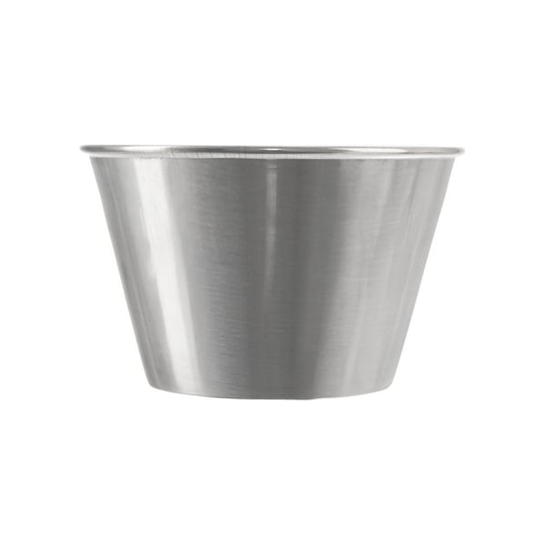 Teräksinen kastike- ja dippikuppi 6 cm, 65 ml
