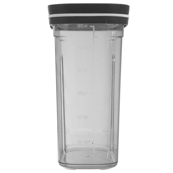 Beholder til bulkvarer med dispenser grå 1,8 l