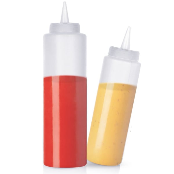 Sauceflaske 250/500 ml 2 stk.