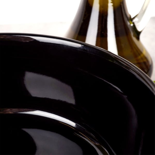 Keraaminen musta kulho 9 cm, 150 ml