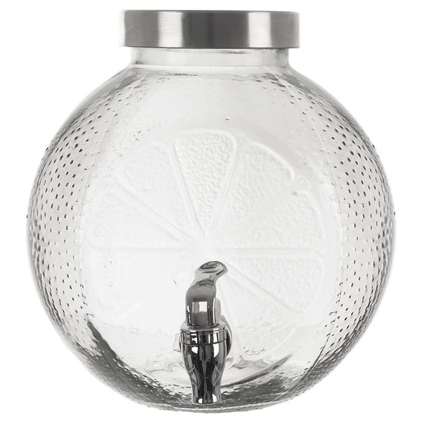 Lasinen juomapurkki hanalla 5,4 l