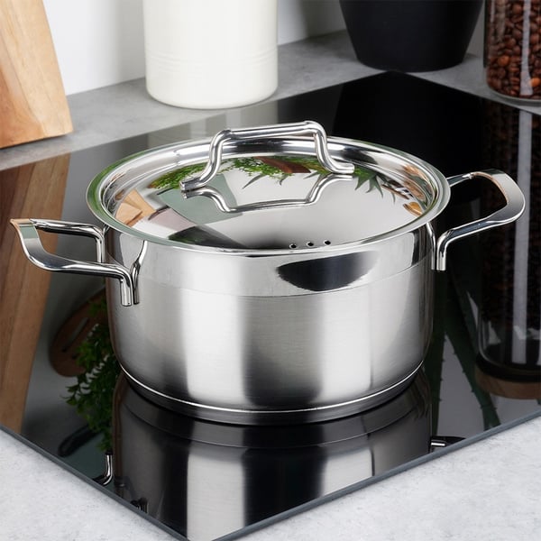 Teräskattila kannella ANETT 16 cm, 1,9 l