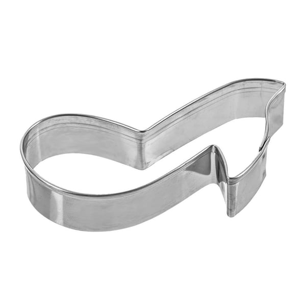 Teräksinen keksileikain nuotti 7 cm