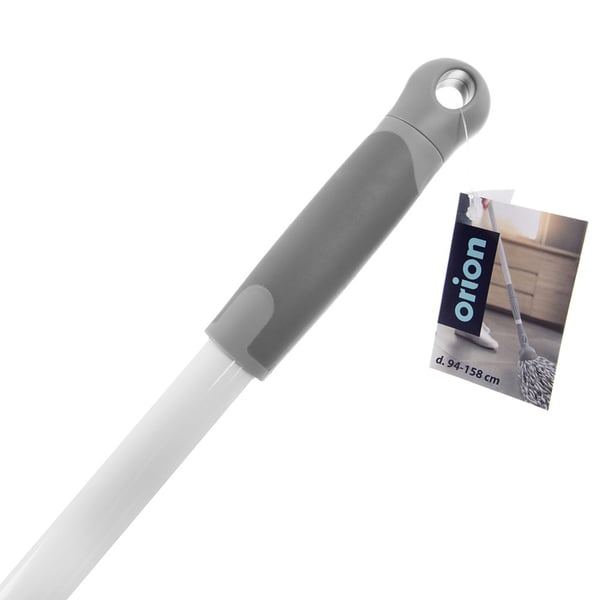Teleskopisk stang til mop og kost i stål CLEAN SYSTEM 94-158 cm