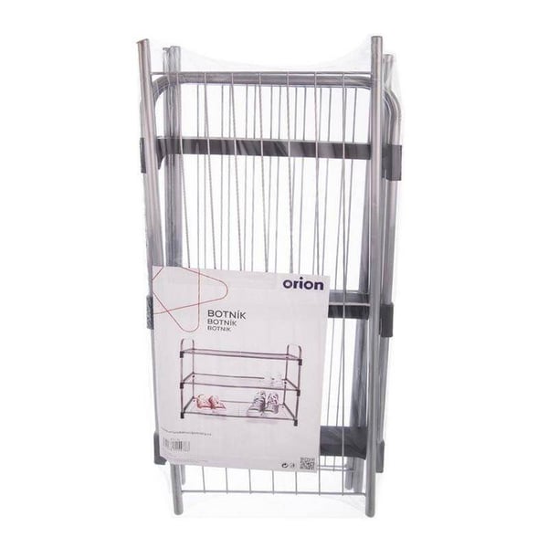3-etagers metalskohylde 65,5x30x54 cm