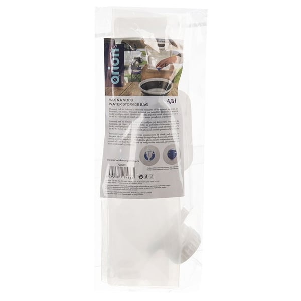Foldbar vandbeholder med kran 4,8 liter