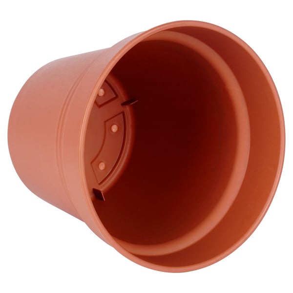 Rund havepotte i plast 17 cm 3 stk.
