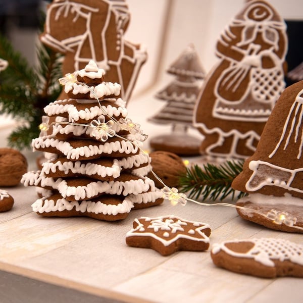 Stål julekageudstikkere 12 cm 7 stk.