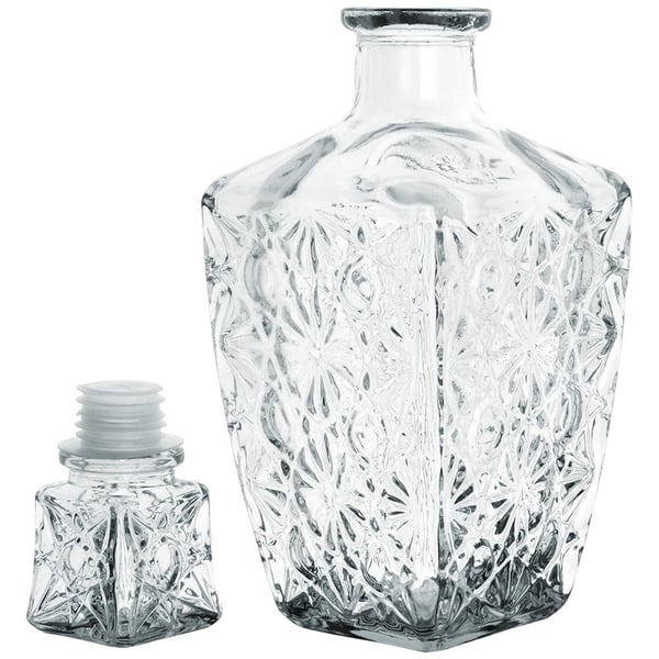 Glaskaraff med whisky 830 ml