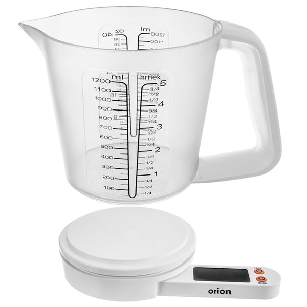 Keittovaaka mittarilla 5 kg, 1,2 l