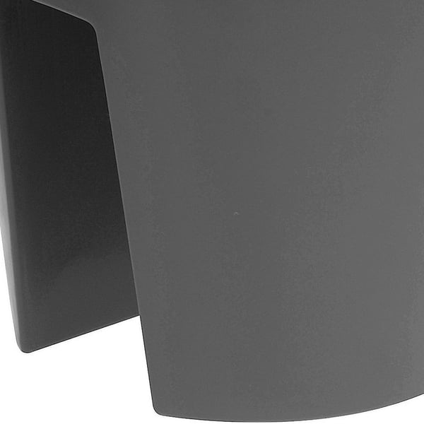 Plastik altanpotte grå 28 cm