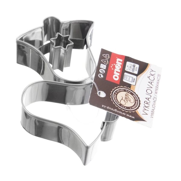 Teräksinen keksinleikain kello 4,6 cm 2 kpl