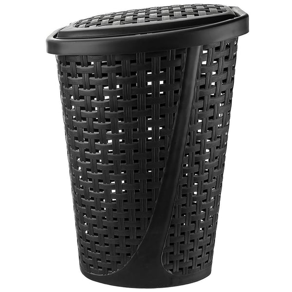 Muovinen musta pesukori 45 l