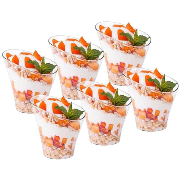 Dessertglas för desserter och snacks 180 ml 6 st