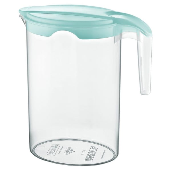 Plastkanna med lock 1,75 l