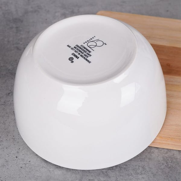 Valkoinen posliinikulho 16 cm, 950 ml
