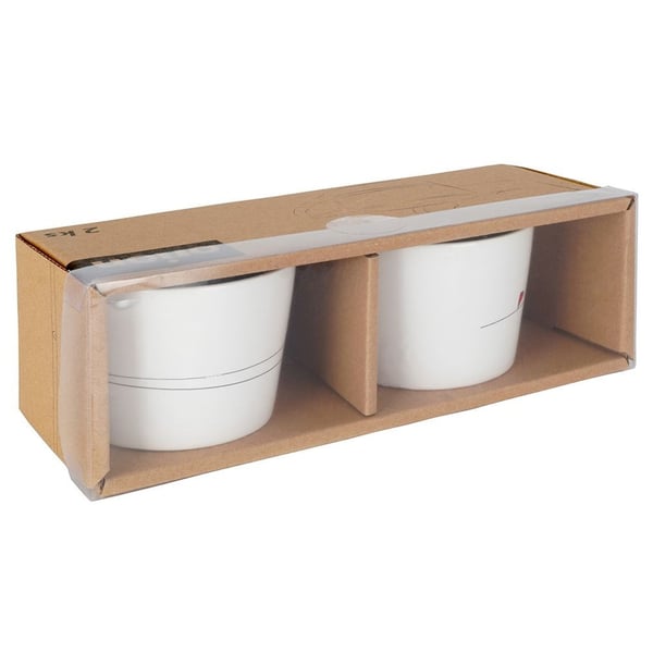 Keraamiset mukit sydän 200 ml 2 kpl