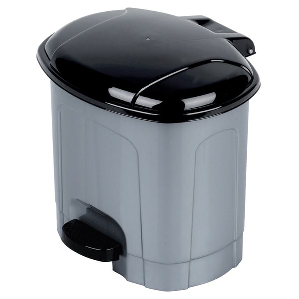 Pedalspand i plastik, grå, 3 l