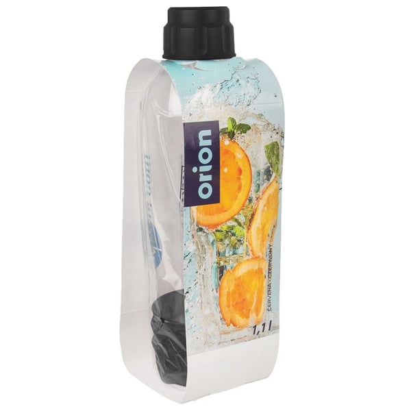 Musta AQUADREAM 1,1 l vesipullo hiilihapottimeen