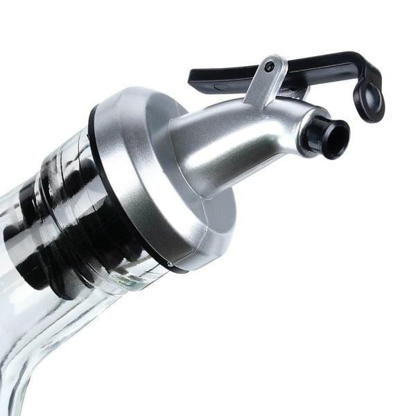 Glasflaske til olie og eddike med dispenser 250 ml