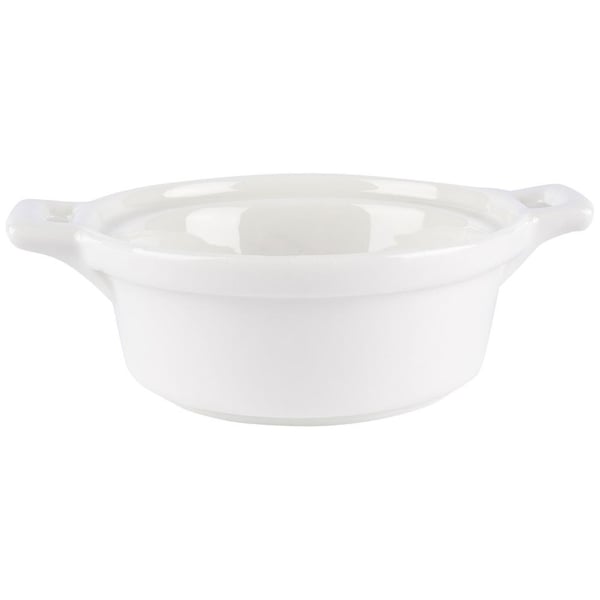 Hvide porcelænsbageskåle 130 ml 3 stk.