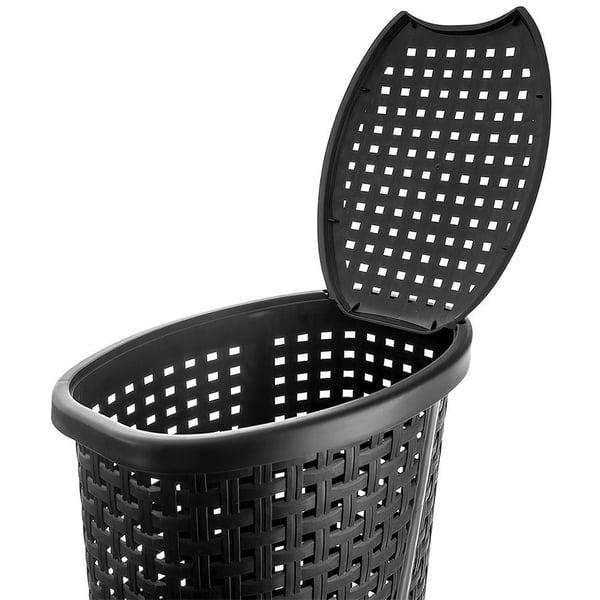 Muovinen musta pesukori 45 l