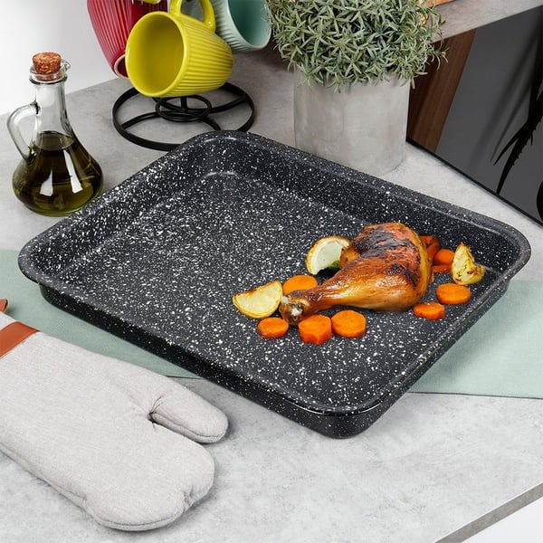 Rektangulær granitrist GRANDE 4 l, 39,5x33,5x4,5 cm
