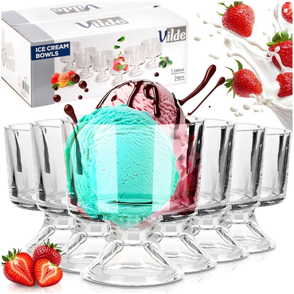 Glas isbægre 290 ml 6 stk.