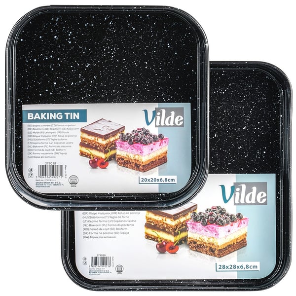 Granit expanderbar bakform 24/28 cm 2 st.