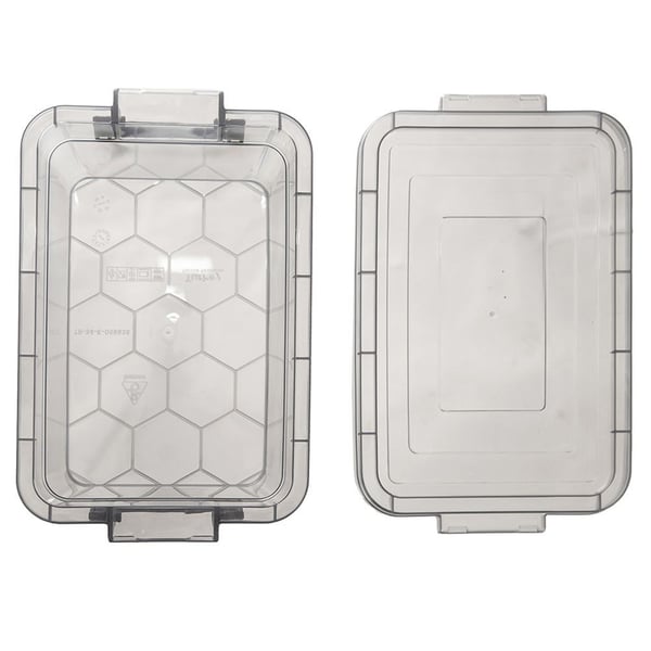 matbehållare med lock grå GREY 14 l