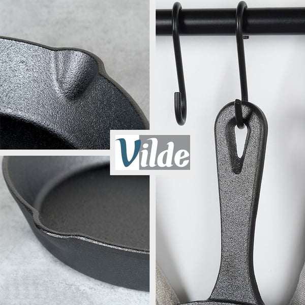 Støbejernspande med silikone låg CAST LINE 20 cm