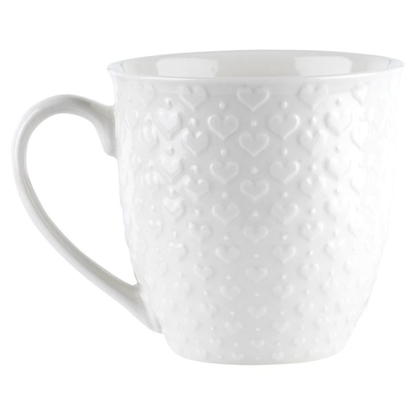 Keraaminen muki sydämillä 580 ml