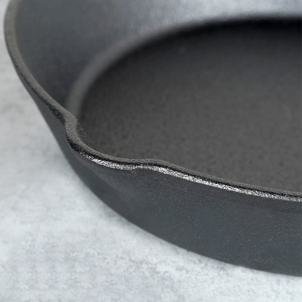 Støbejernsstegepande med silikonehåndtag CAST LINE 30 cm