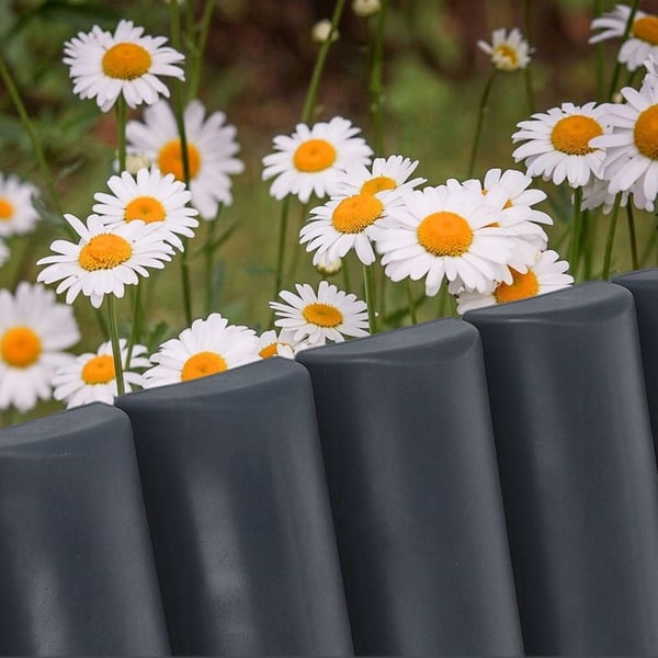 Grafiittinen puutarhan palisadi 25 cm