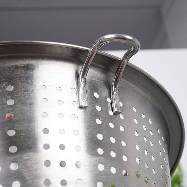 Køkkensi i stål 24 cm