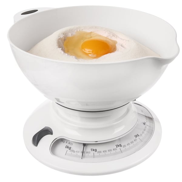 Mekanisk køkkenvægt med skål 5 kg