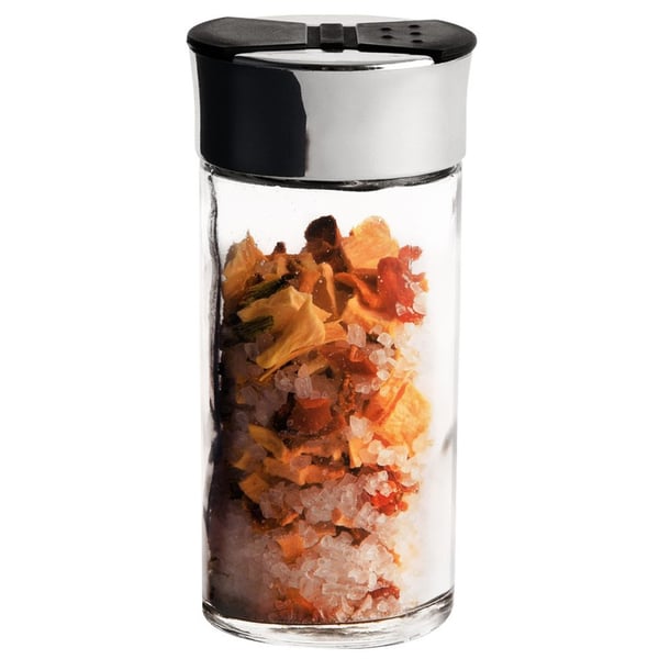 Lasinen maustesäiliö siivilällä 100 ml 6 kpl
