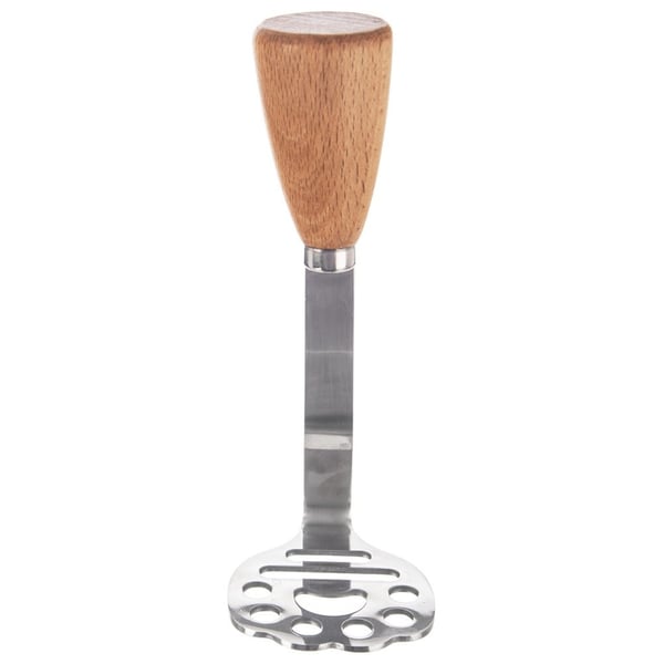 Masher til kartofler, grøntsager og frugter i stål 5,5x14,5 cm