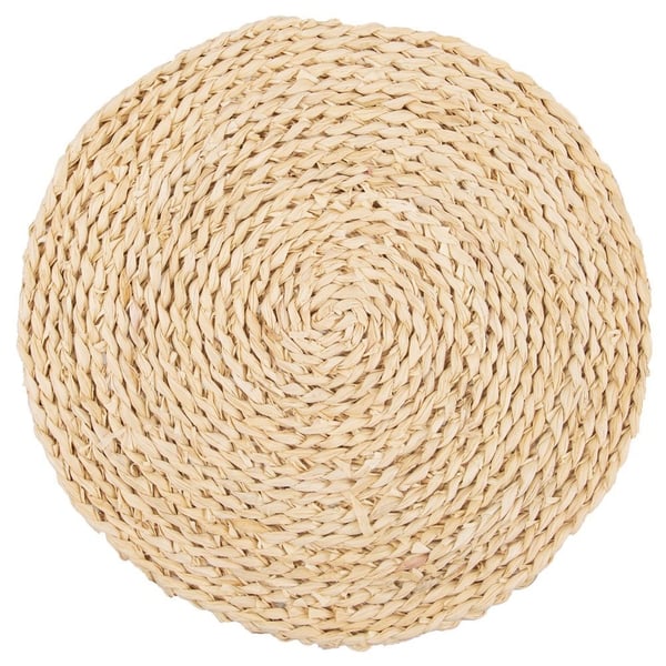 Pyöreä luonnollinen pöytämatto 35 cm