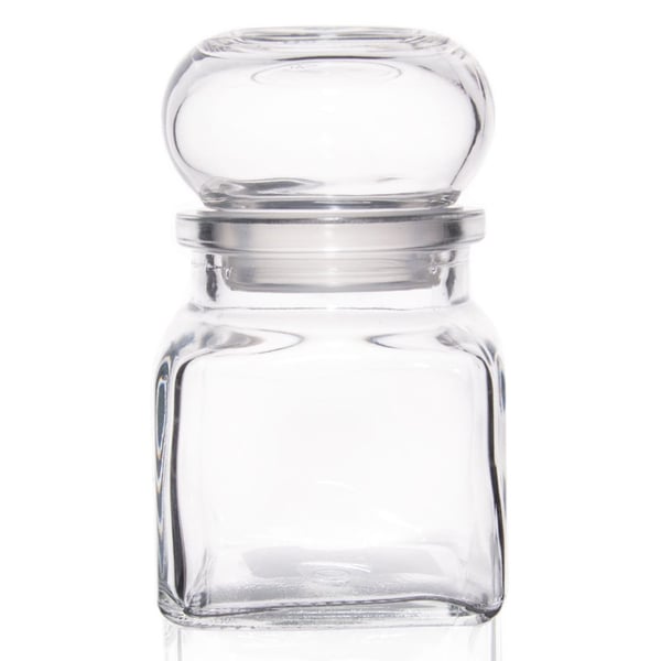 Glasburk för kryddor 120 ml 6 st